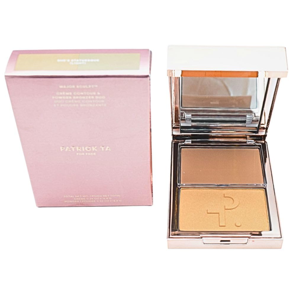 PATRICK TA MAJOR SCULPT CR ME CONTOUR Y POLVO TRASLÚCIDO BRONZER DUO SHE S STATUESQUE - 1