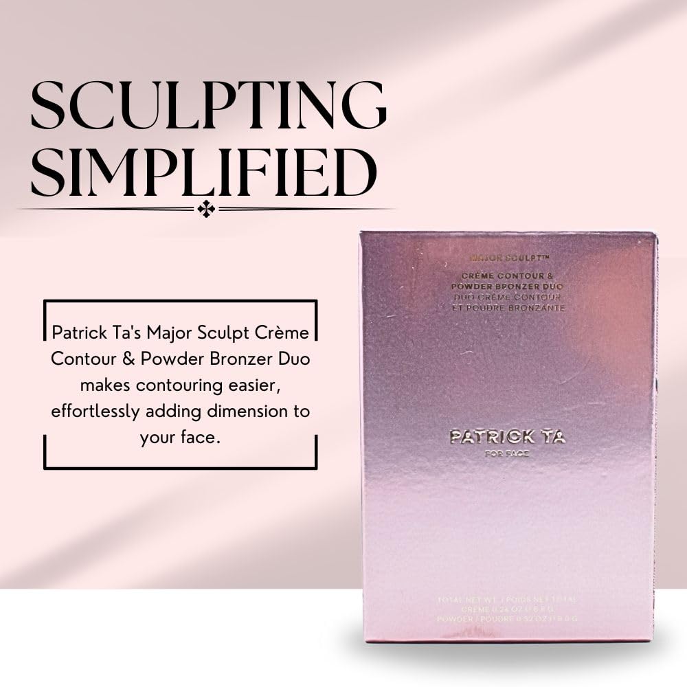 PATRICK TA MAJOR SCULPT CR ME CONTOUR Y POLVO TRASLÚCIDO BRONZER DUO SHE S STATUESQUE - 2