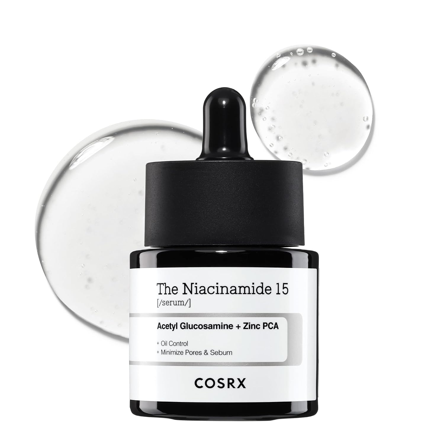 COSRX SUERO FACIAL DE NIACINAMIDA AL 15%, 0.67 ONZAS LÍQUIDAS, SUERO MINIMIZADOR DE POROS PARA CARA, TONO DE PIEL UNIFORME, - 1