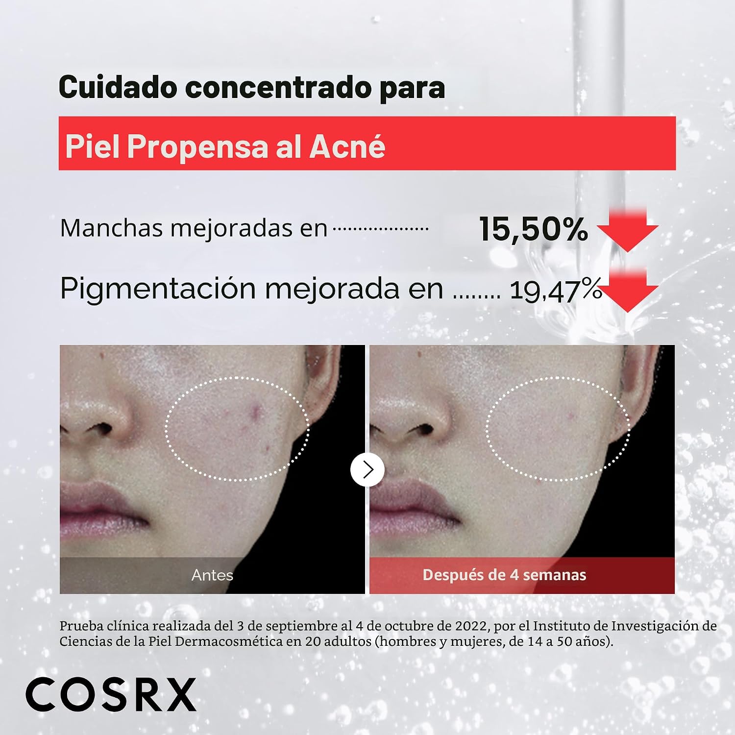 COSRX SUERO FACIAL DE NIACINAMIDA AL 15%, 0.67 ONZAS LÍQUIDAS, SUERO MINIMIZADOR DE POROS PARA CARA, TONO DE PIEL UNIFORME, - 4