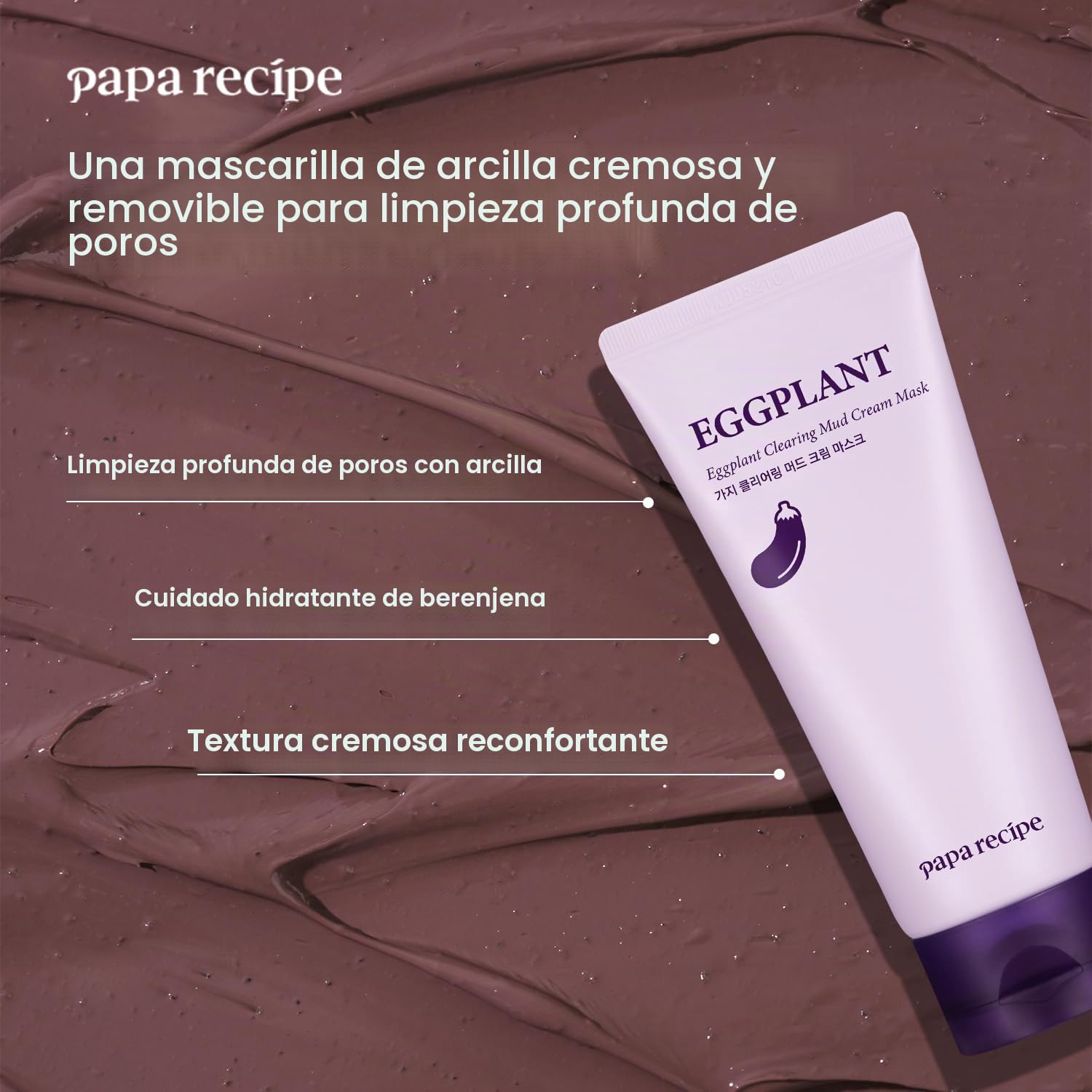 PAPA RECIPE MÁSCARA DE CREMA DE BARRO, ELIMINACIÓN DE PUNTOS NEGROS - 2