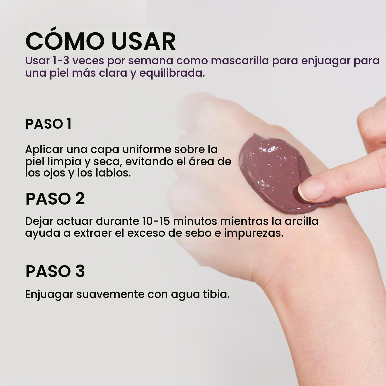 PAPA RECIPE MÁSCARA DE CREMA DE BARRO, ELIMINACIÓN DE PUNTOS NEGROS - 6