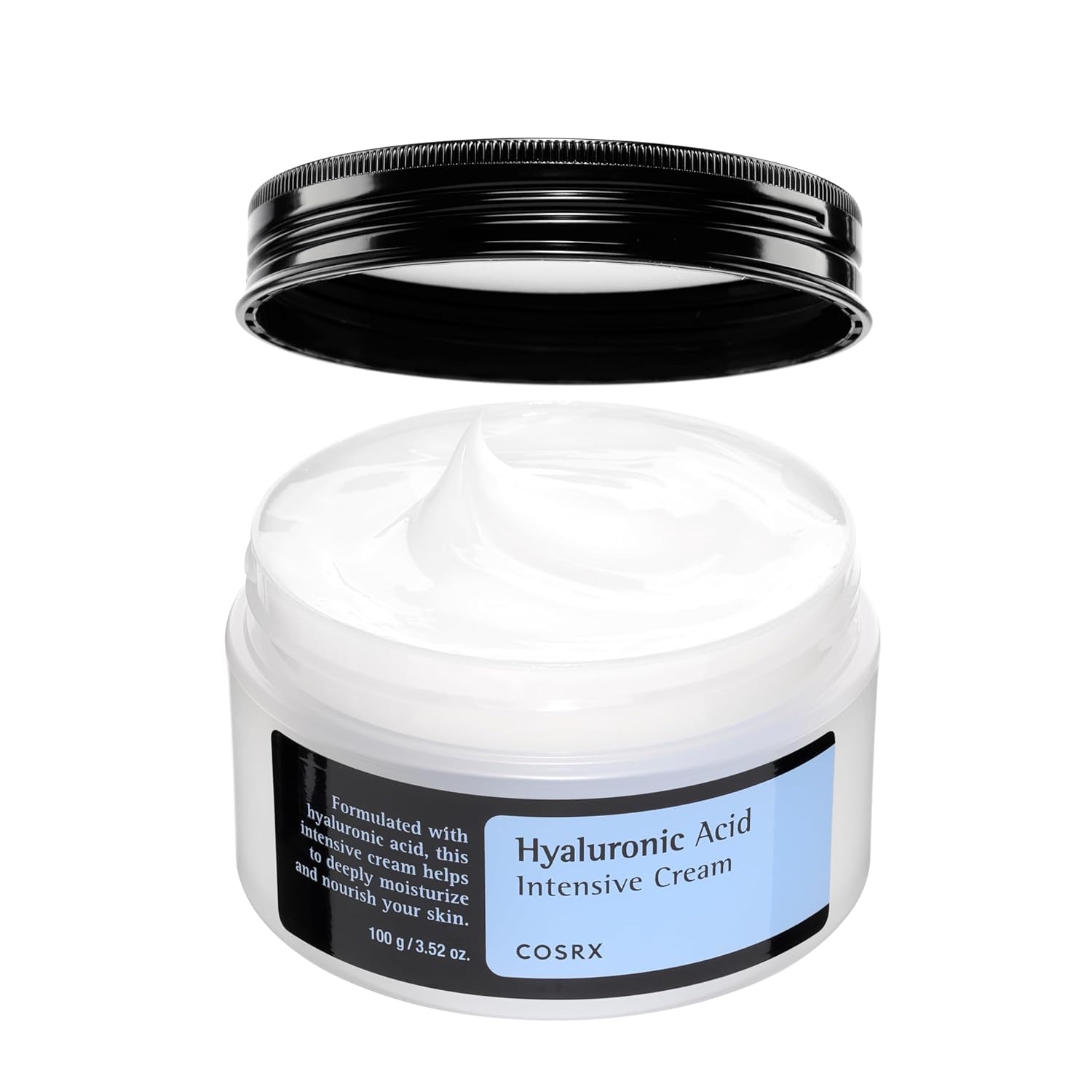 COSRX CREMA DE ÁCIDO HIALURÓNICO, HIDRATANTE DIARIO PARA PIELES SENSIBLES - 1