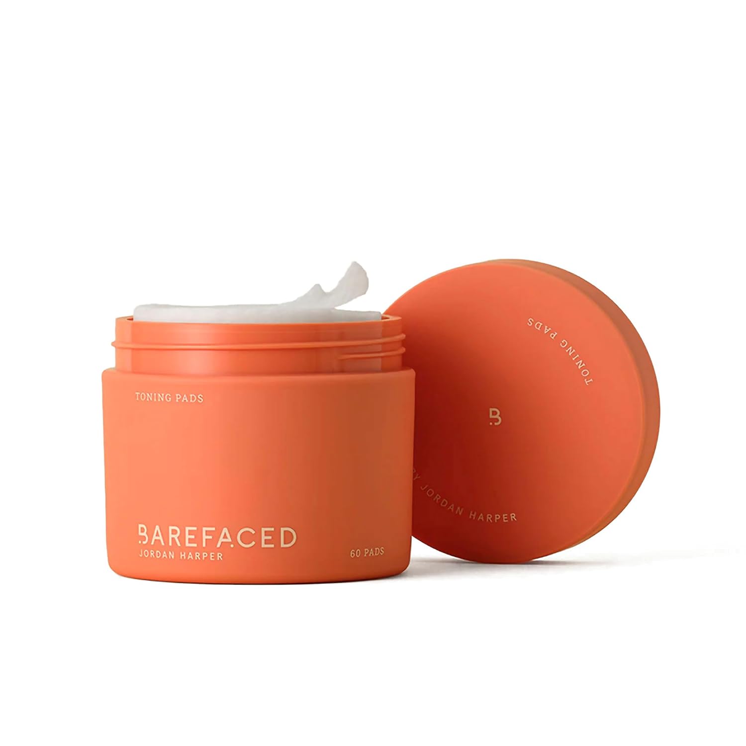 BAREFACED ALMOHADILLAS TONIFICANTES Y EXFOLIANTES TOALLITAS FACIALES DE ÁCIDO GLICÓLICO Y SALICÍLICO PARA MANCHAS, MANCHAS - 1