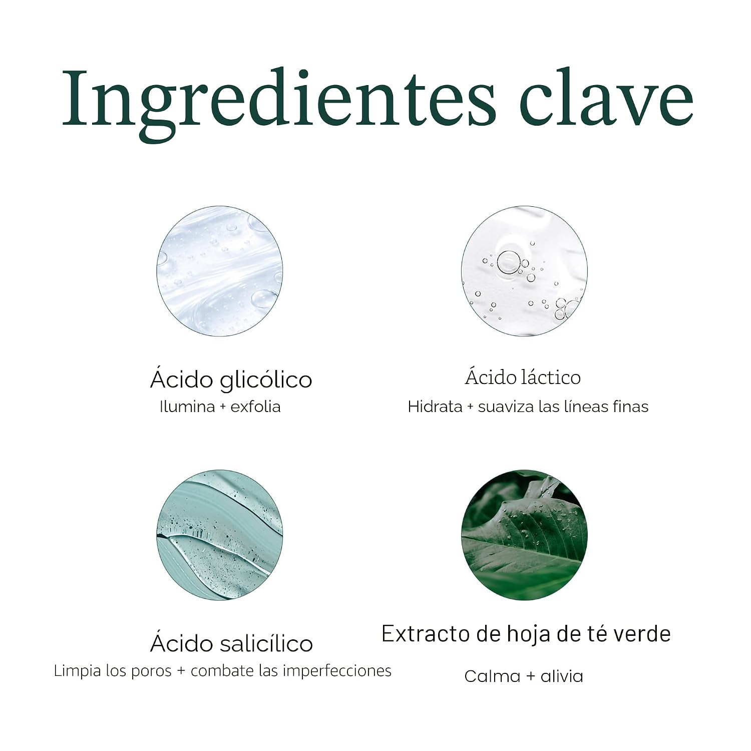 BAREFACED ALMOHADILLAS TONIFICANTES Y EXFOLIANTES TOALLITAS FACIALES DE ÁCIDO GLICÓLICO Y SALICÍLICO PARA MANCHAS, MANCHAS - 6