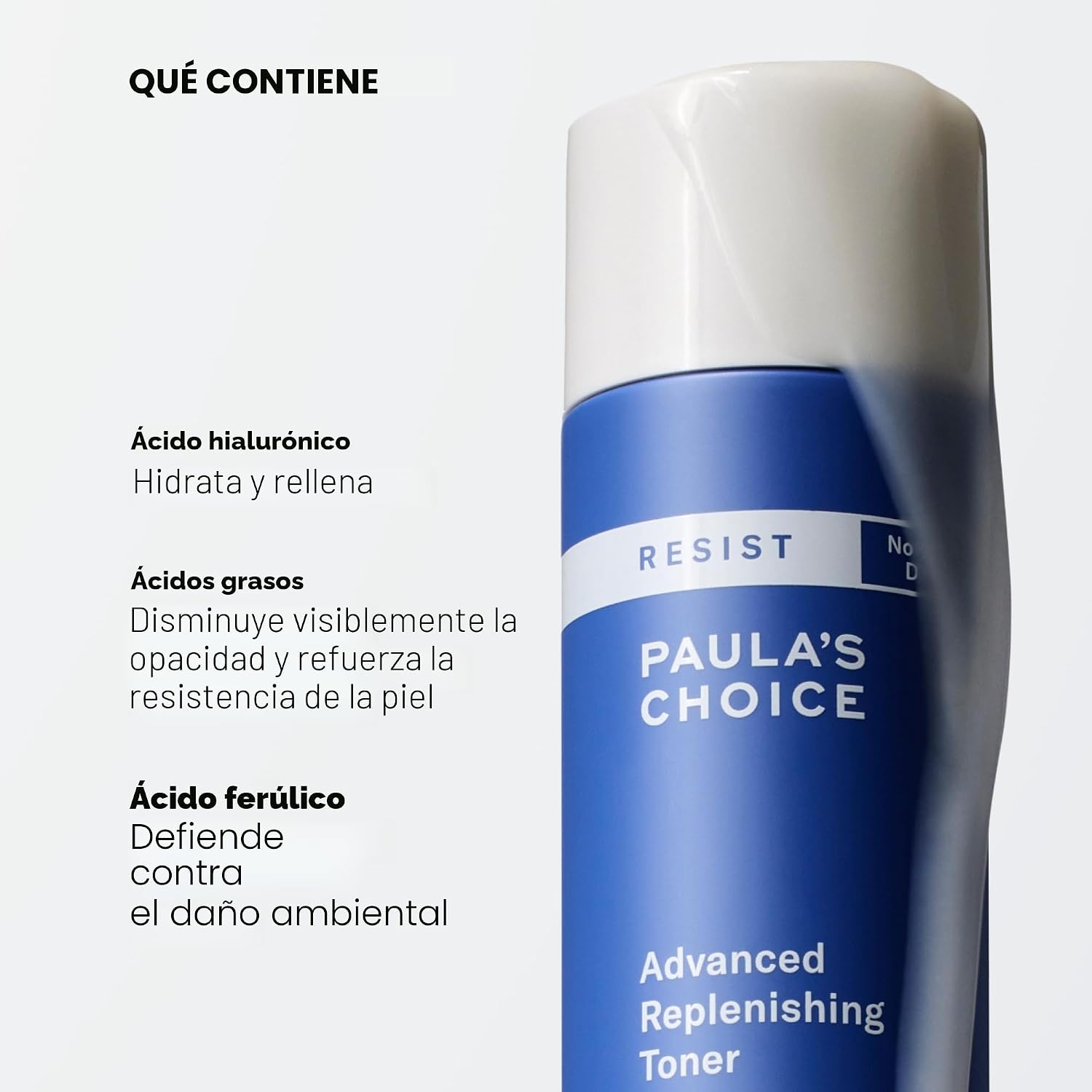 PAULA S CHOICE RESIST TÓNICO FACIAL DE REPOSICIÓN AVANZADA, TÓNER FACIAL ANTIENVEJECIMIENTO CON ÁCIDO HIALURÓNICO, VITAMINA - 3