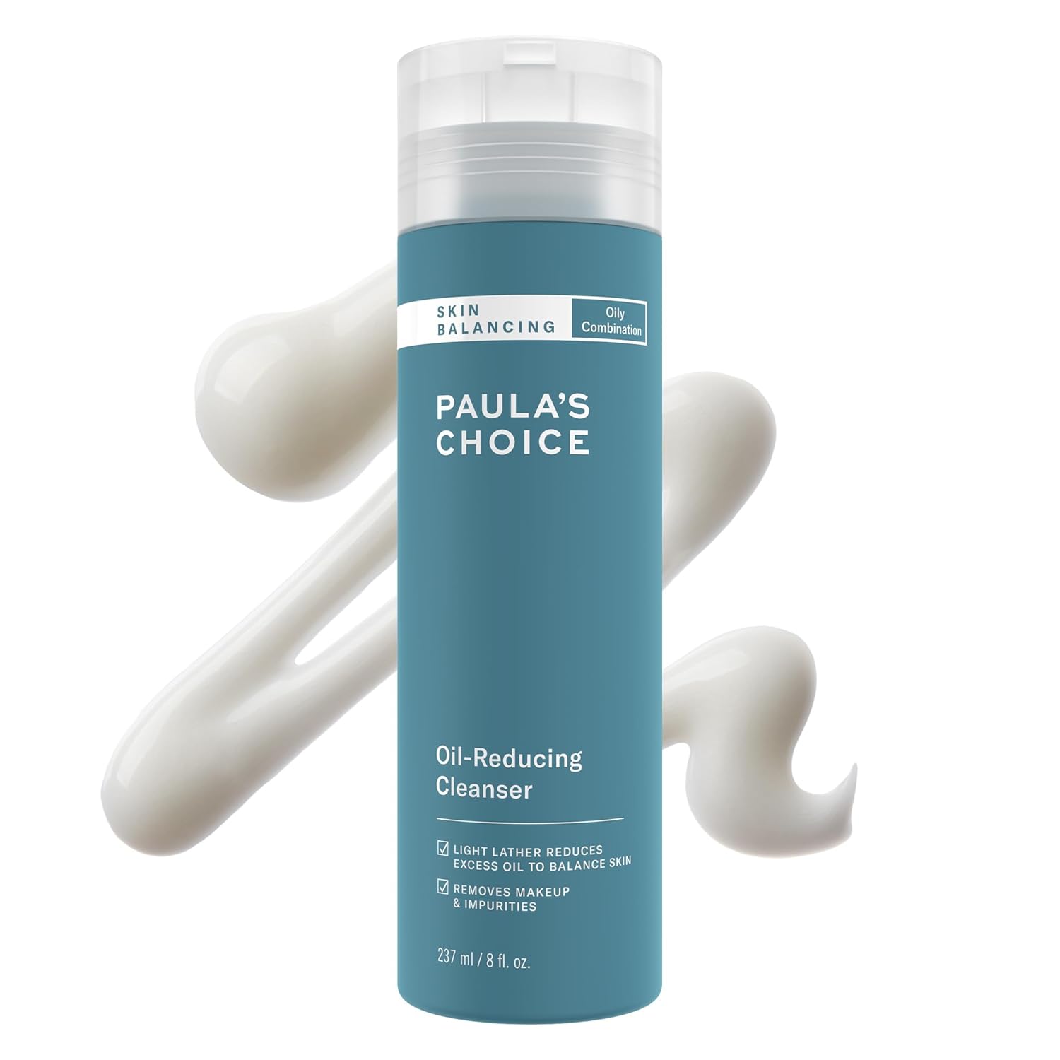 LIMPIADOR DE CARA PAULA S CHOICE, REDUCTOR DE GRASA, EQUILIBRADOR DE PIEL, PARA PIEL NORMAL, MIXTA Y GRASOSA - 1