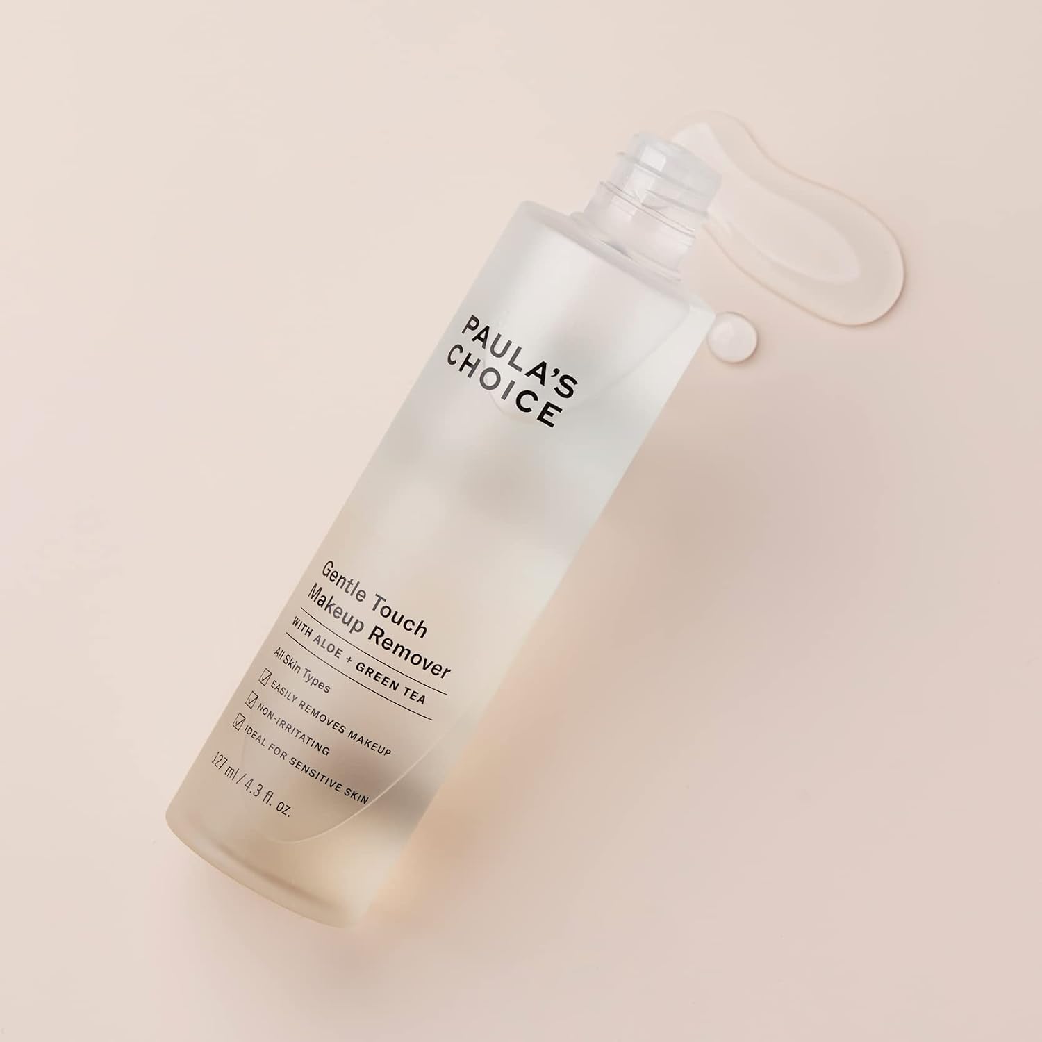 PAULA S CHOICE GENTLE TOUCH - REMOVEDOR DE MAQUILLAJE IMPERMEABLE, SIN ACEITE, ALOE Y TÉ VERDE, NO IRRITANTE, 4.3 ONZAS - 2