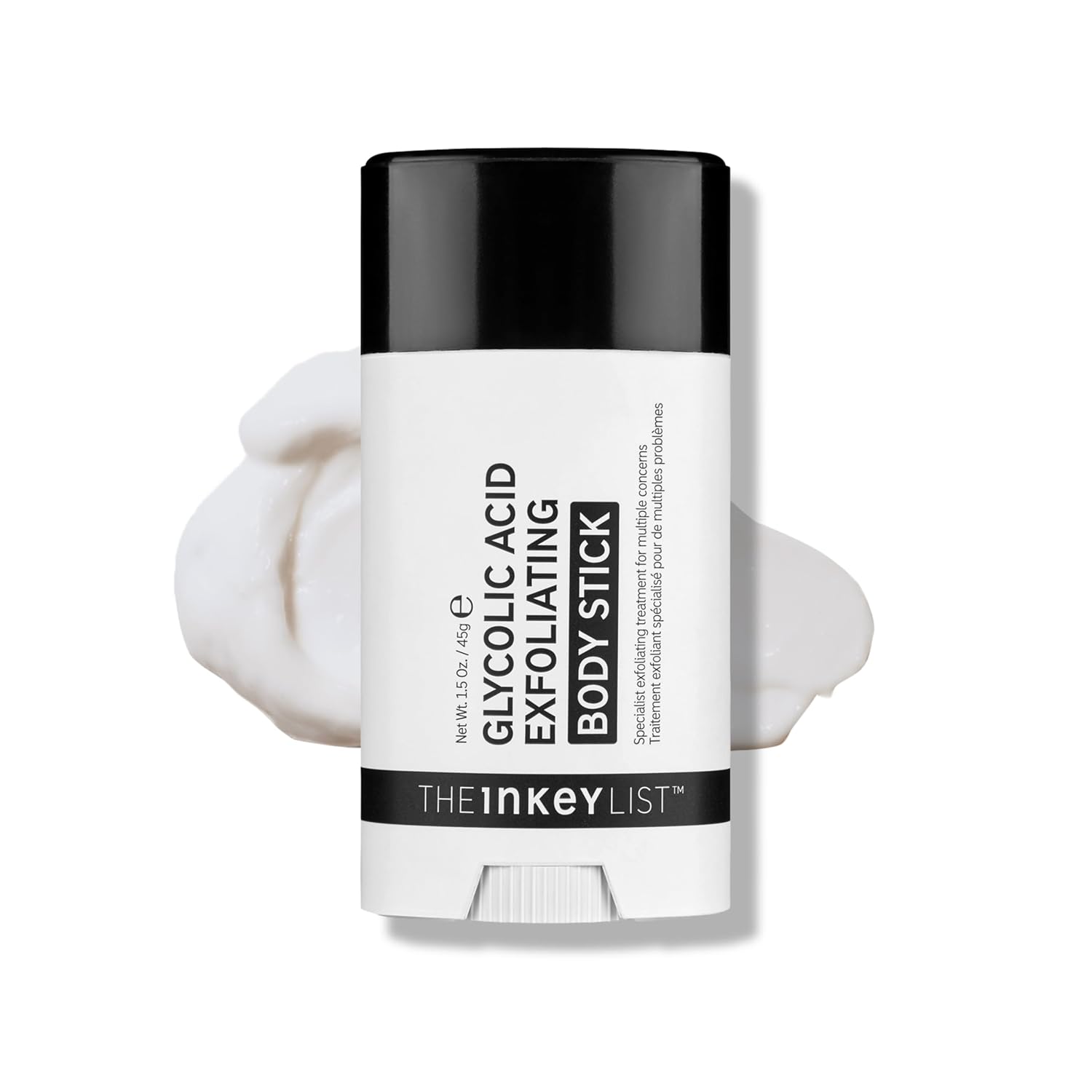 THE INKEY LIST - BÁLSAMO EXFOLIANTE DE ÁCIDO GLICÓLICO PARA EL CUERPO 45G, MÚLTIPLES PREOCUPACIONES, UNA SOLUCIÓN - 1