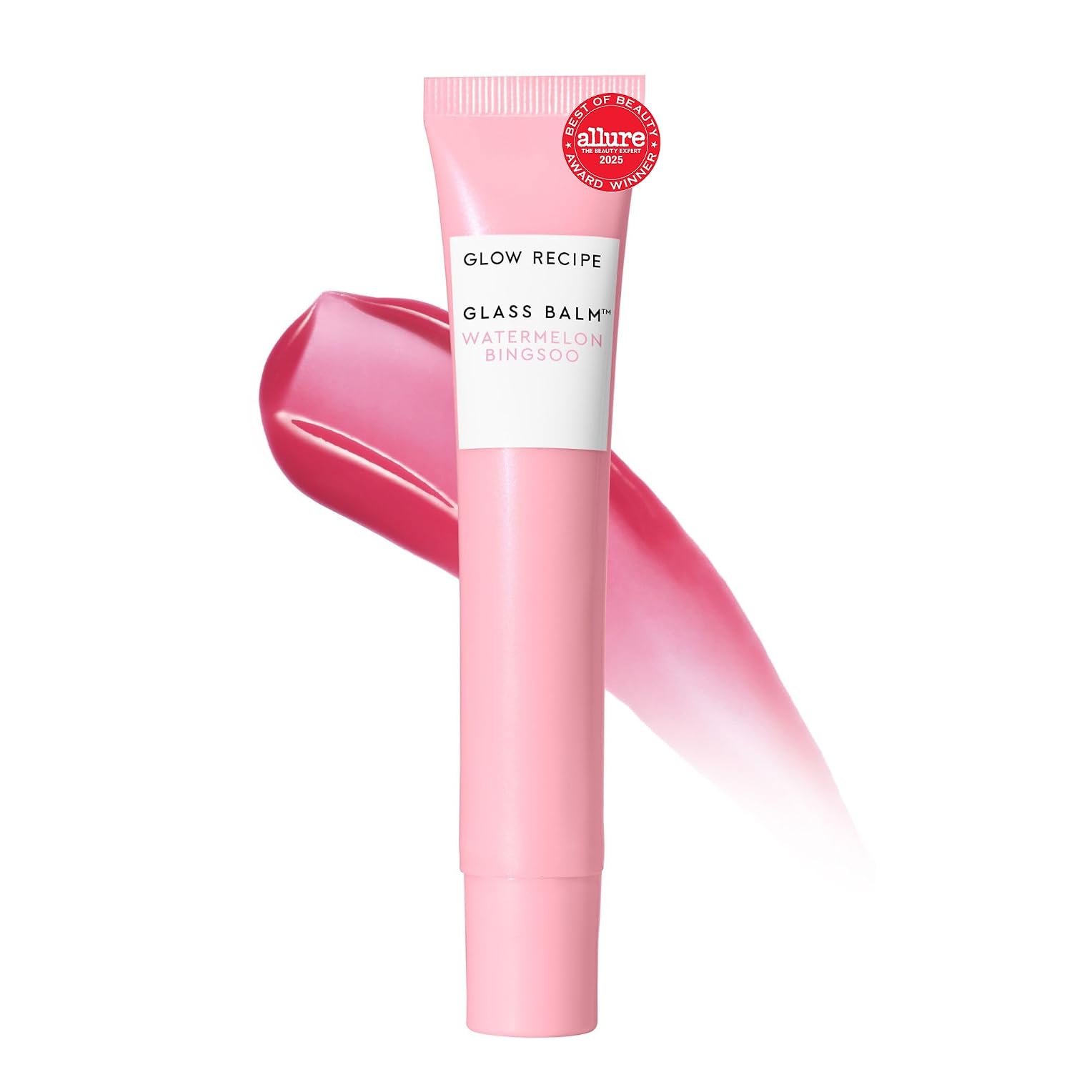 BRILLO GLOW RECIPE TRATAMIENTO LABIAL GLASS BALM - BĂLSAMO LABIAL E HIDRATANTE DE 12 HORAS CON ĂCIDO HIALURĂNICO - 1