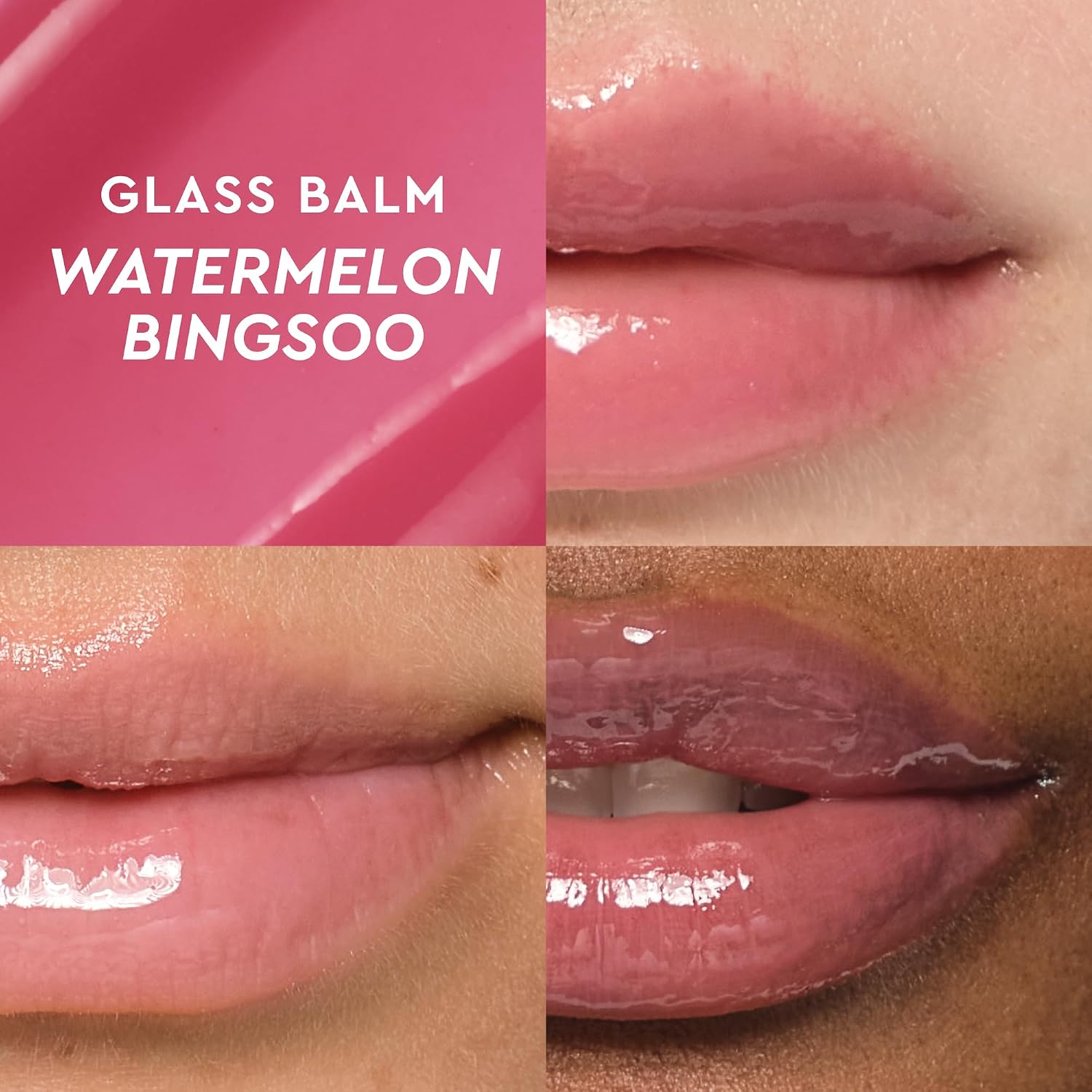 BRILLO GLOW RECIPE TRATAMIENTO LABIAL GLASS BALM - BĂLSAMO LABIAL E HIDRATANTE DE 12 HORAS CON ĂCIDO HIALURĂNICO - 2