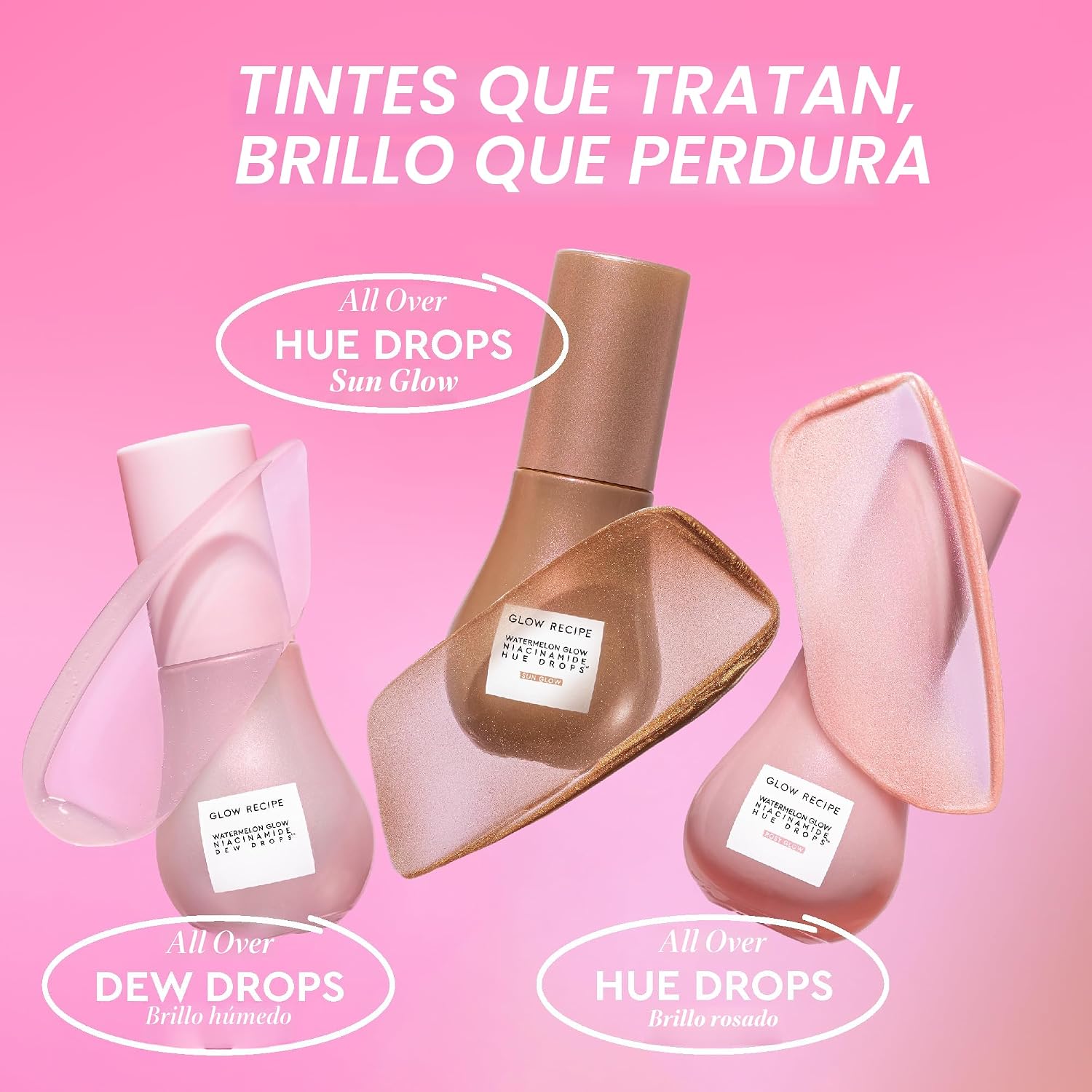 BRILLO GLOW RECIPE KIT DE MAQUILLAJE SET DE CUIDADO DE LA PIEL, DEW Y HUES IMPRESCINDIBLES KIT DE MAQUILLAJE SET DE REGALO - 2