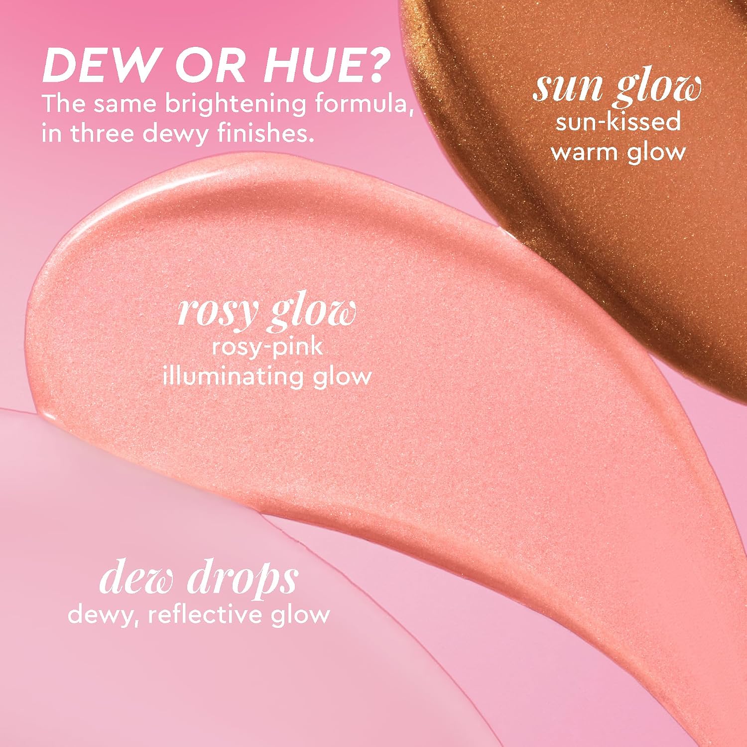 BRILLO GLOW RECIPE KIT DE MAQUILLAJE SET DE CUIDADO DE LA PIEL, DEW Y HUES IMPRESCINDIBLES KIT DE MAQUILLAJE SET DE REGALO - 3