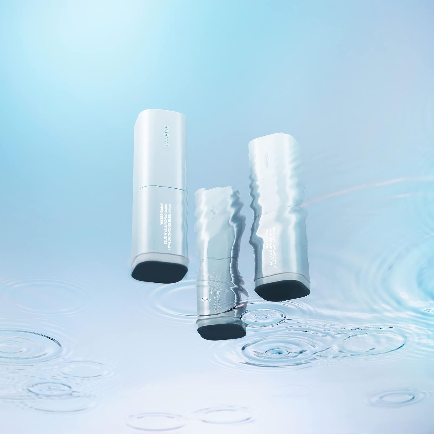 LANEIGE SUERO HIALURÓNICO AZUL DEL BANCO DE AGUA: PÉPTIDOS, ENZIMA DEL TÉ VERDE, HIDRATA, MEJORA LA FIRMEZA DE LA PIEL - 6