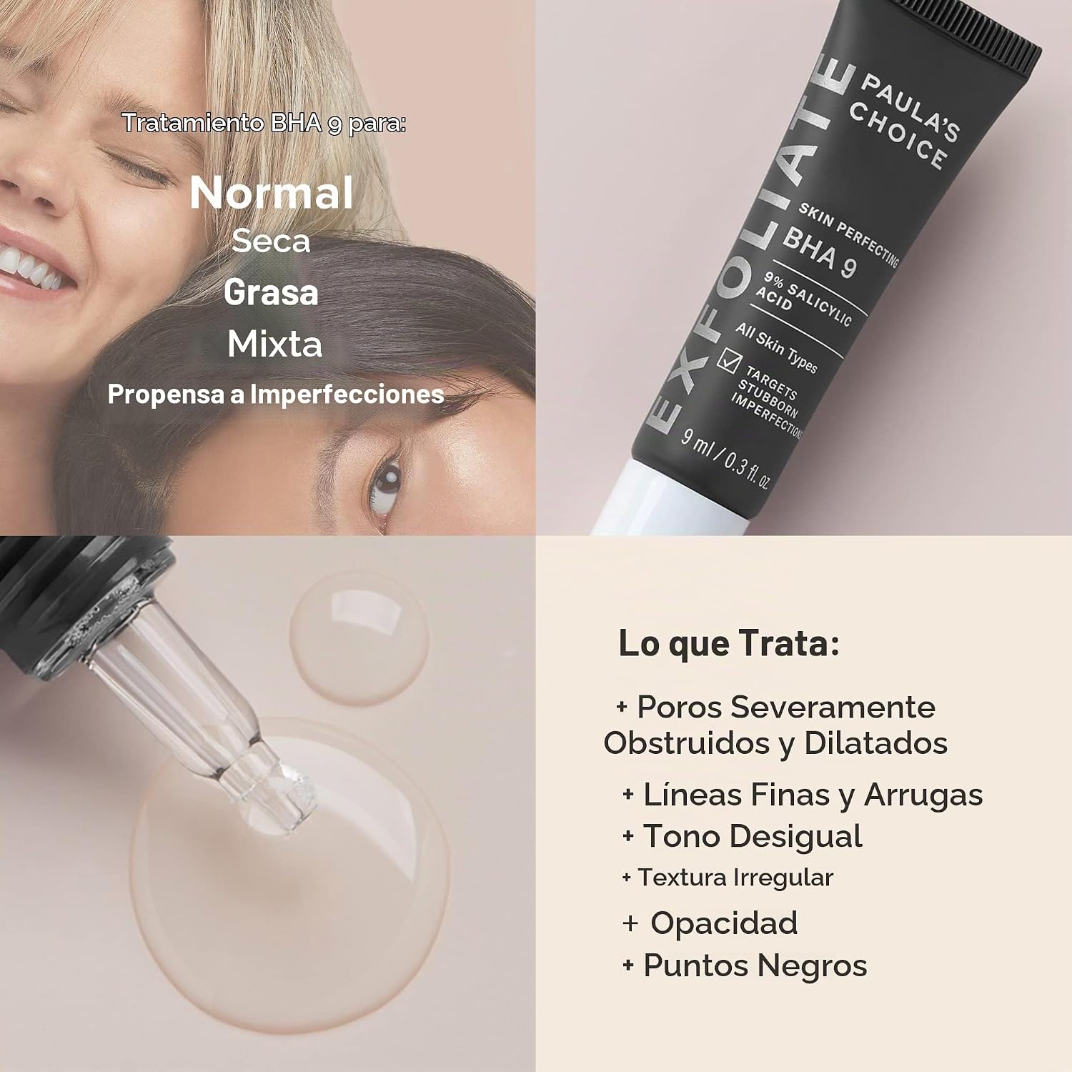 PAULA S CHOICE, TRATAMIENTO RESISTENTE CON HIDROXIBUTILANISOL 9 CONTRA LAS MANCHAS, CON 9 % DE ÁCIDO SALICÍLICO, - 3