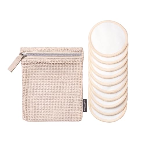 PAULA S CHOICE ALMOHADILLAS DESMAQUILLANTES REUTILIZABLES, REDONDAS DE ALGODÓN Y BAMBÚ ECOLÓGICAS PARA TÓNER Y EXFOLIANTES, - 7