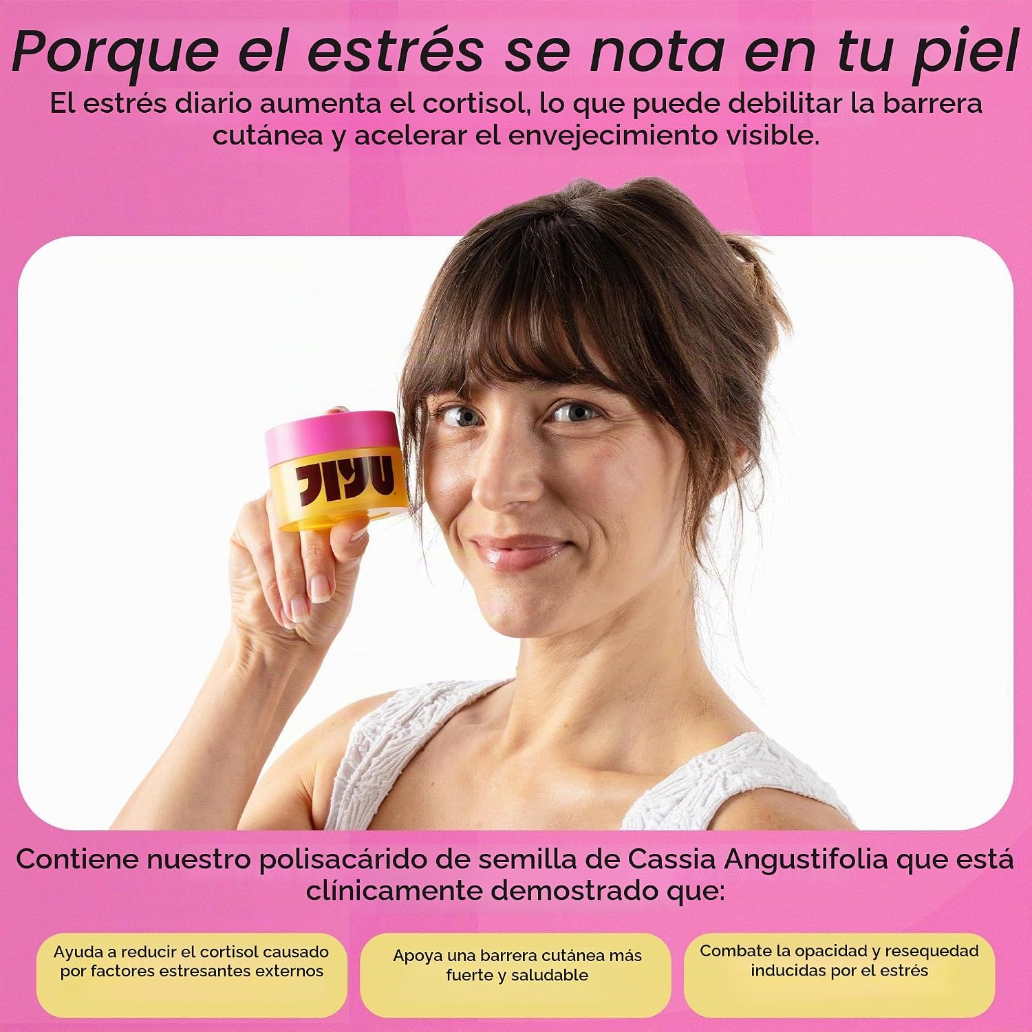 JIYU NAD HIDRATANTE FACIAL CREMA COREANA ANTIENVEJECIMIENTO PARA PIEL RADIANTE, FIRME Y SUAVE CREMA HIDRATANTE Y BRILLANTE - 6