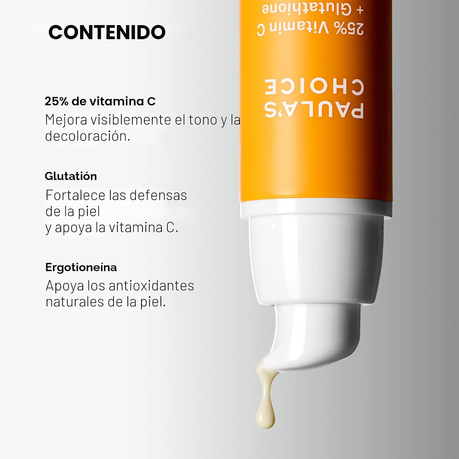 PAULA S CHOICE SUERO CON 25% DE VITAMINA C CON GLUTATIÓN Y ANTIOXIDANTES, 1 ONZA LÍQUIDA - 5