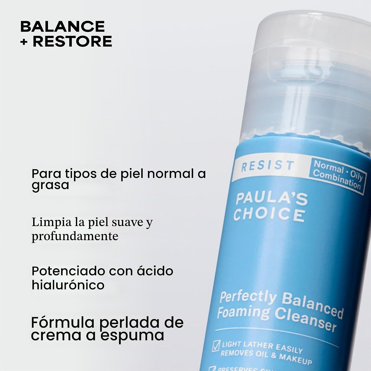PAULA S CHOICE RESIST PERFECTLY BALANCED FOAMING FACIAL LIMPIADOR FACIAL - 3