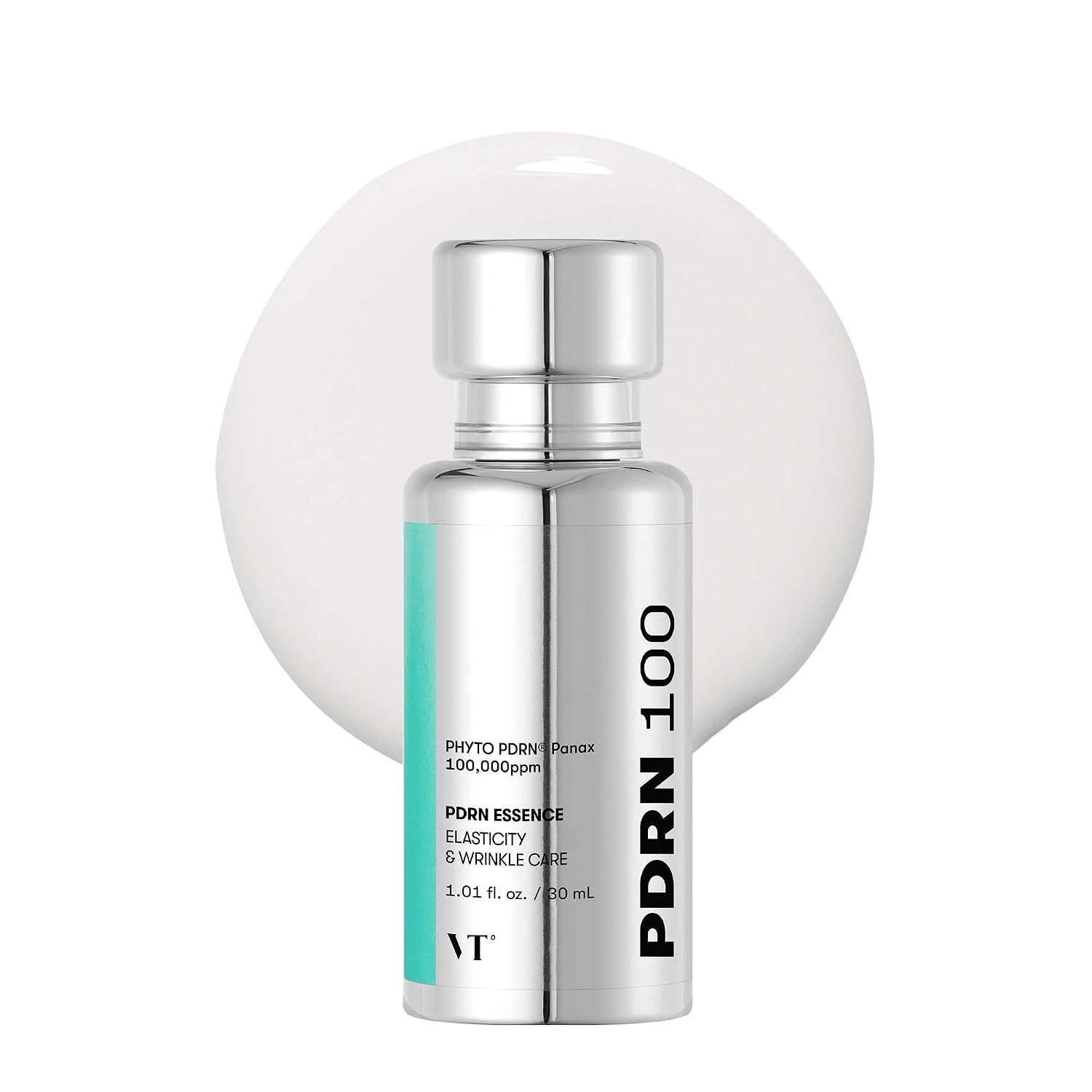 VT COSMETICS PDRN 100 ESENCIA FACIAL, SUERO DE BRILLO INTENSIVO, 100,000 PPM PDRN VEGANO, RESTAURACIÓN DE LA PIEL Y RELLENO, - 1