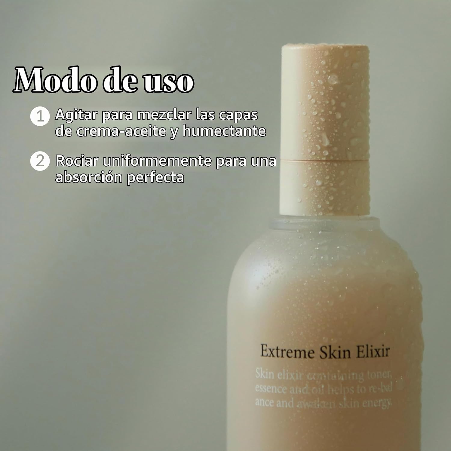 EXTREME SKIN ELIXIR FACE MIST CON FITOMUCINA 3.38 ONZAS LÍQUIDAS - 7