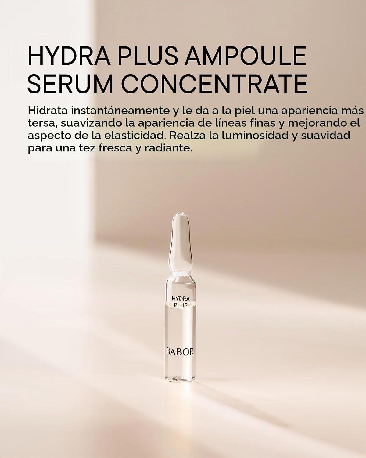 BABOR HYDRA PLUS SUERO DE ÁCIDO HIALURÓNICO, SUEROS FACIALES, TRATAMIENTO DE 7 DÍAS - 2