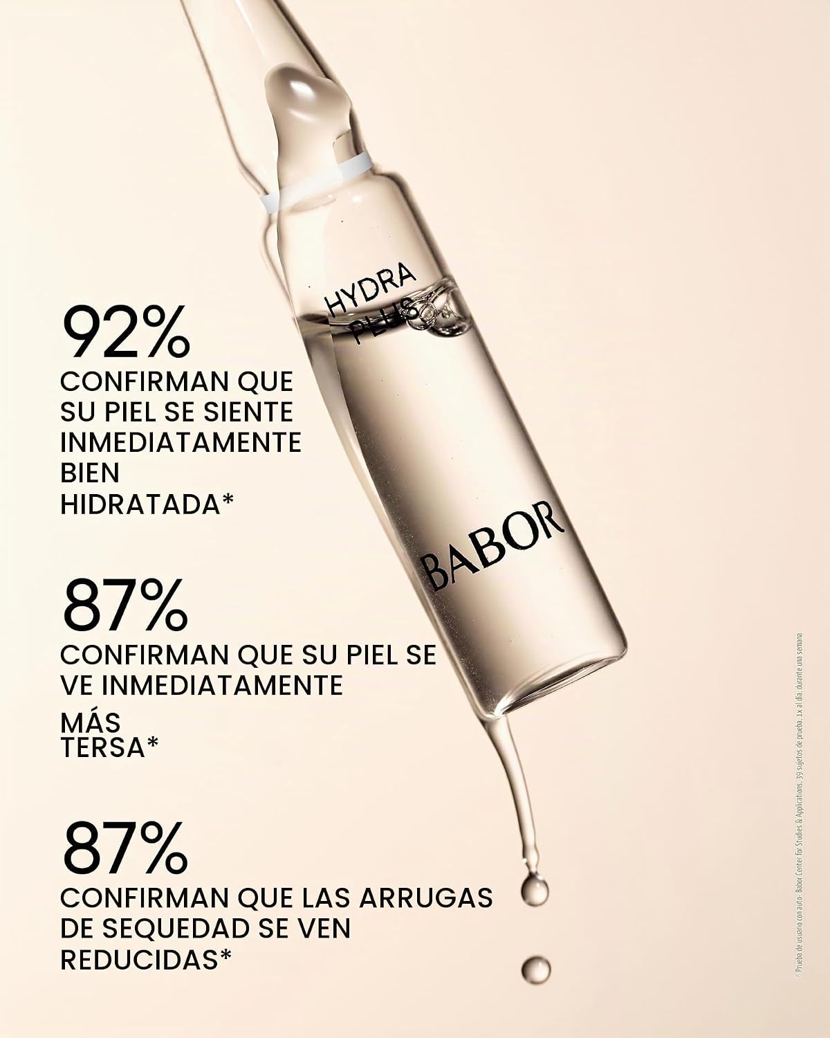 BABOR HYDRA PLUS SUERO DE ÁCIDO HIALURÓNICO, SUEROS FACIALES, TRATAMIENTO DE 7 DÍAS - 3