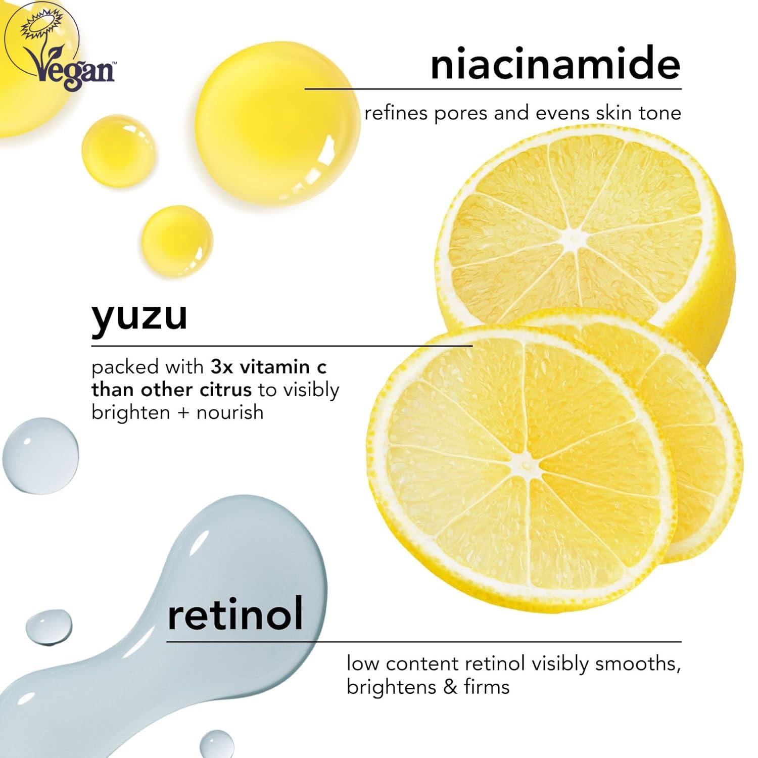 SATURDAY SKIN YUZU - MÁSCARA DE VITAMINA C PARA DORMIR DURANTE LA NOCHE, REGENERISTA, RETINOL, CREMA HIDRATANTE FACIAL ULTRA - 4