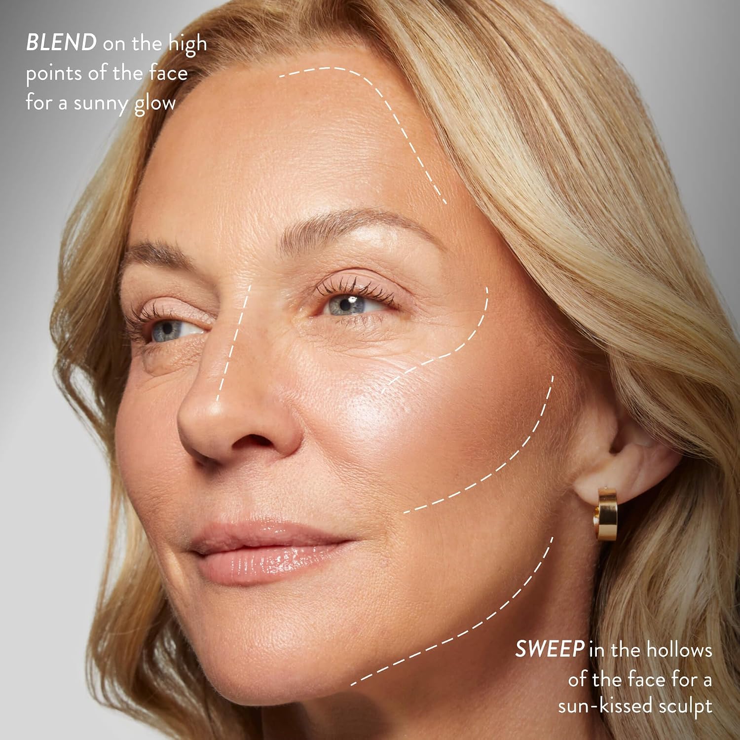 LAURA GELLER NEW YORK POLVO BRONCEADOR HORNEADO BRONZE-N-BRIGHTEN - CLARO - BRILLO BRONCE NATURAL - 4