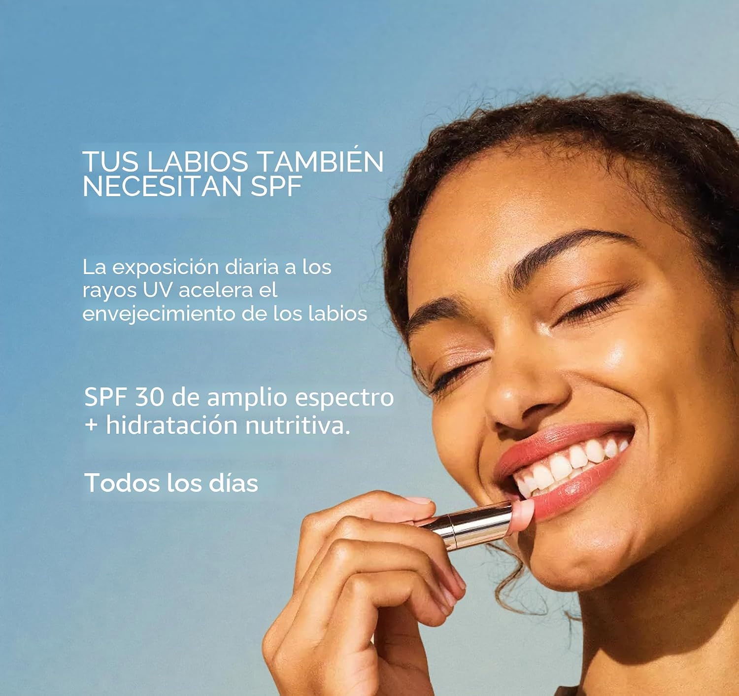 MDSOLARSCIENCES BĂLSAMO LABIAL TINTADO LIGERO SPF 30 PROTECTOR SOLAR HIDRATANTE CON MANTECA DE KARITĂ, ACEITES DE JOJOBA - 6