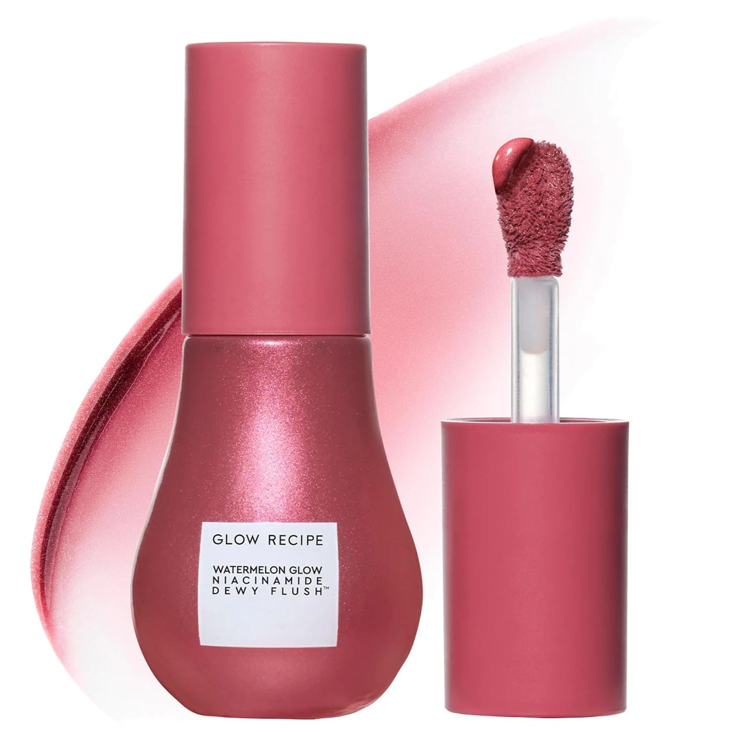 BRILLO GLOW RECIPE NIACINAMIDE DEWY FLUSH TINTED LIQUID RUBOR MAQUILLAJE SÉRUM FACIAL CONCENTRADO - RUBOR CON BRILLO - 1