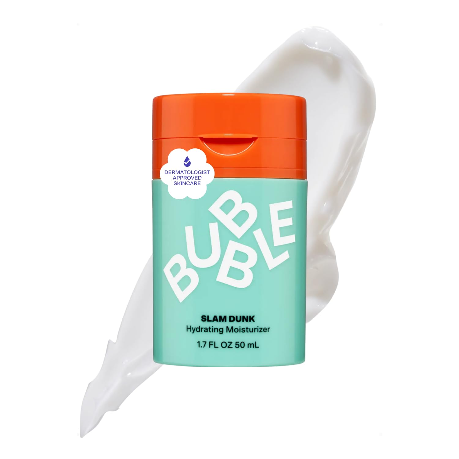 BUBBLE CUIDADO DE LA PIEL SLAM DUNK - CREMA HIDRATANTE FACIAL LOCIÓN FACIAL LIGERA CON VITAMINA E ALOE VERA HIDRATANTE - 1