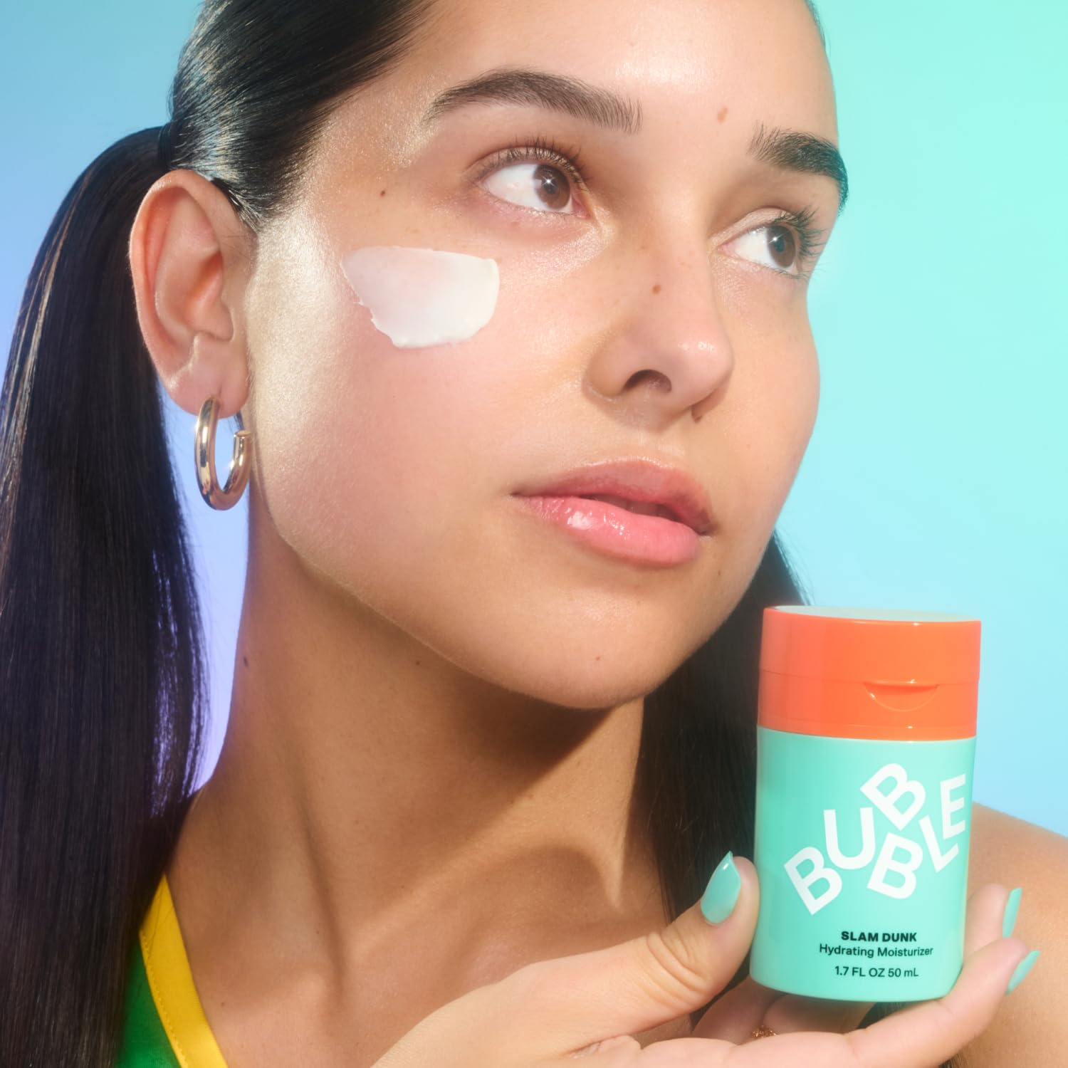 BUBBLE CUIDADO DE LA PIEL SLAM DUNK - CREMA HIDRATANTE FACIAL LOCIÓN FACIAL LIGERA CON VITAMINA E ALOE VERA HIDRATANTE - 3