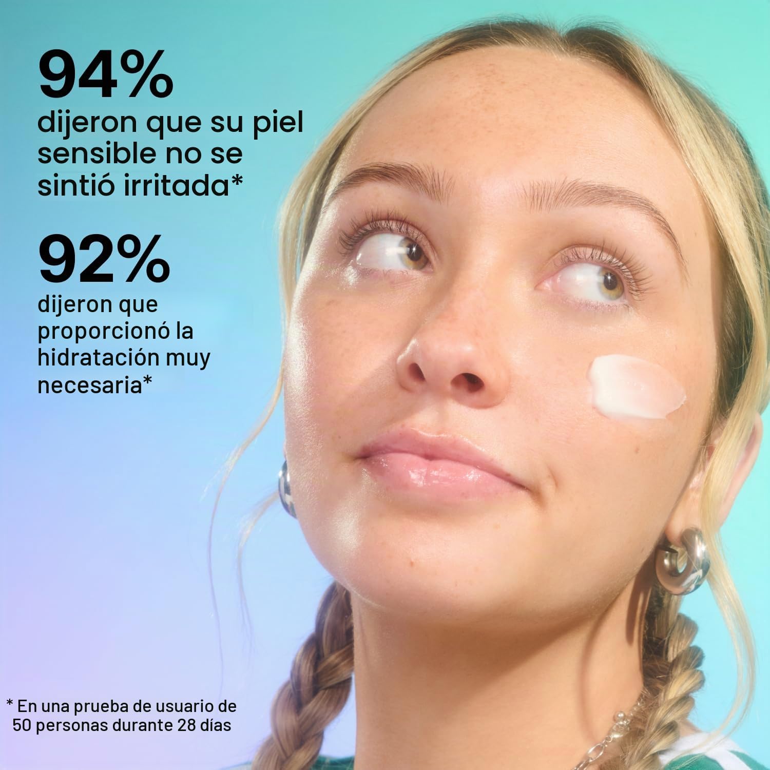 BUBBLE CUIDADO DE LA PIEL SLAM DUNK - CREMA HIDRATANTE FACIAL LOCIÓN FACIAL LIGERA CON VITAMINA E ALOE VERA HIDRATANTE - 4