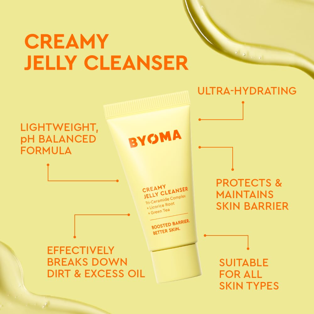 BYOMA SO CLEAR KIT DE MAQUILLAJE SET - LIMPIADOR DE GELATINA, SUERO CLARIFICANTE, CREMA EN GEL - 3