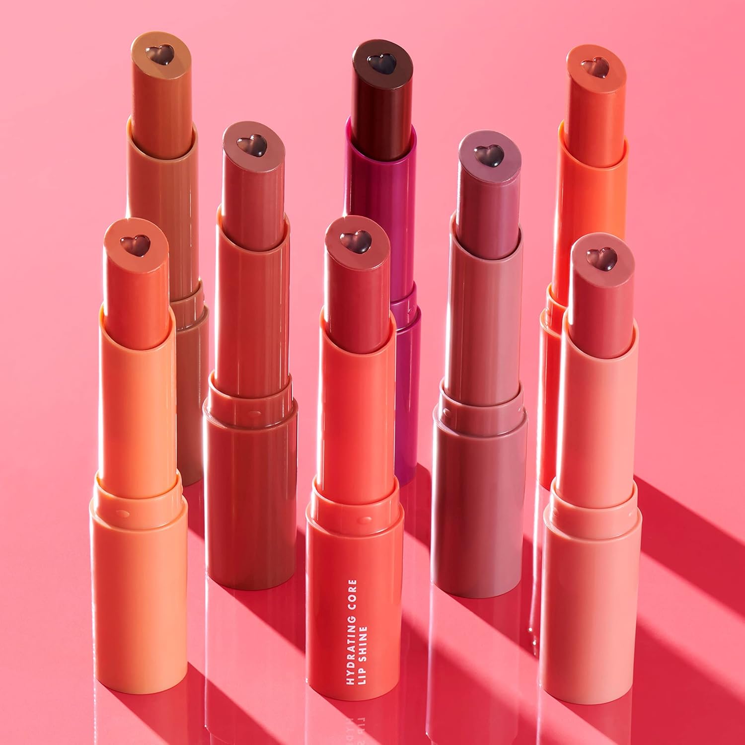 E.L.F. BRILLO LABIAL HIDRATANTE CORE, BÁLSAMO LABIAL PARA UN TONO DE COLOR TRANSPARENTE Y BRILLO SUAVE, HECHO CON VITAMINA E - 7