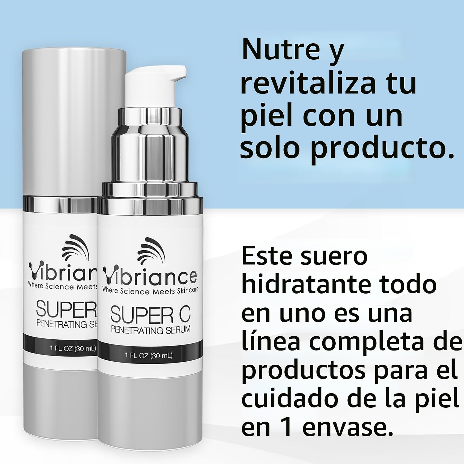 VIBRIANCE SUPER C SÉRUM FACIAL CONCENTRADO PARA PIEL MADURA - FÓRMULA VITAMÍNICA TODO EN UNO QUE HIDRATA, REAFIRMA, LEVANTA, - 2