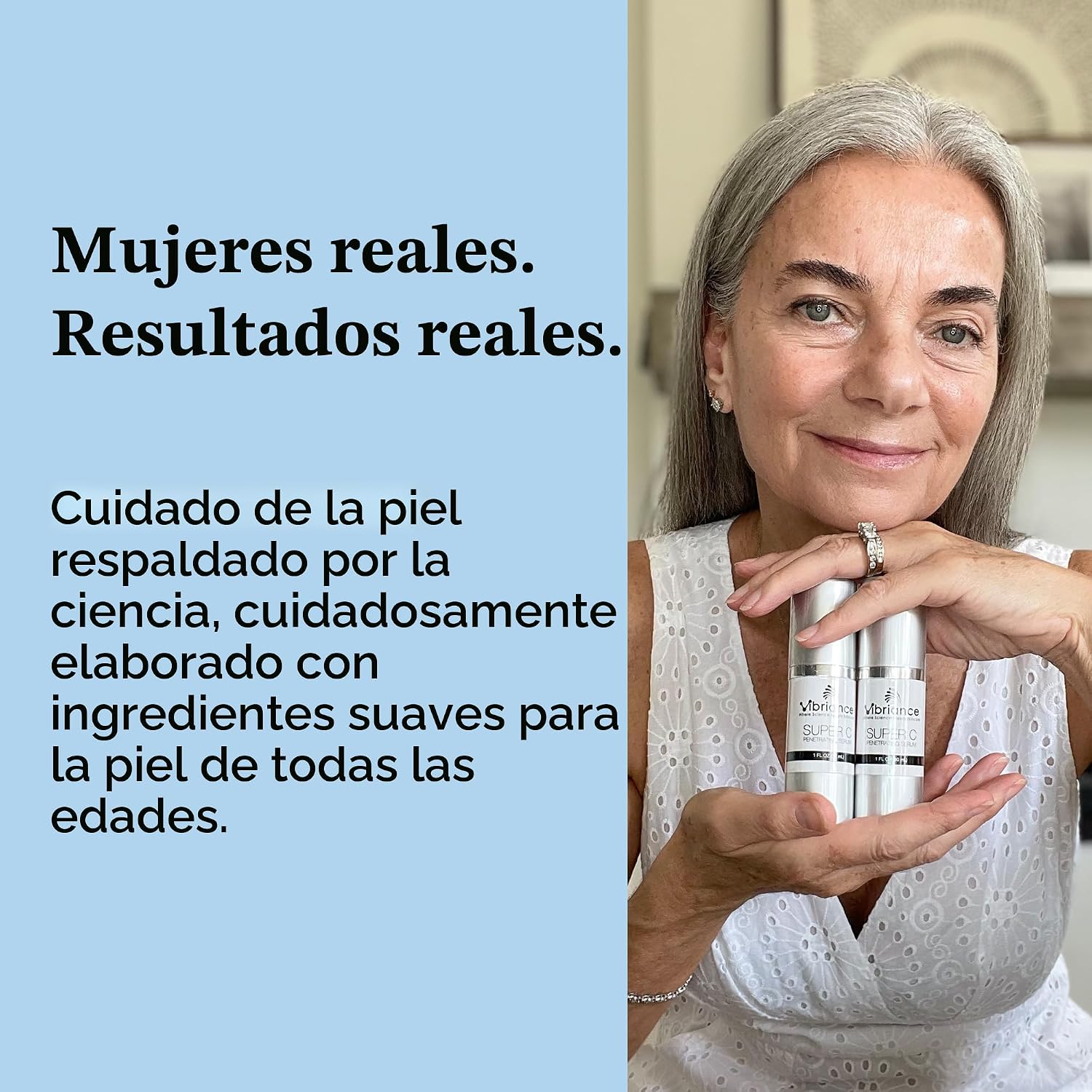 VIBRIANCE SUPER C SÉRUM FACIAL CONCENTRADO PARA PIEL MADURA - FÓRMULA VITAMÍNICA TODO EN UNO QUE HIDRATA, REAFIRMA, LEVANTA, - 6