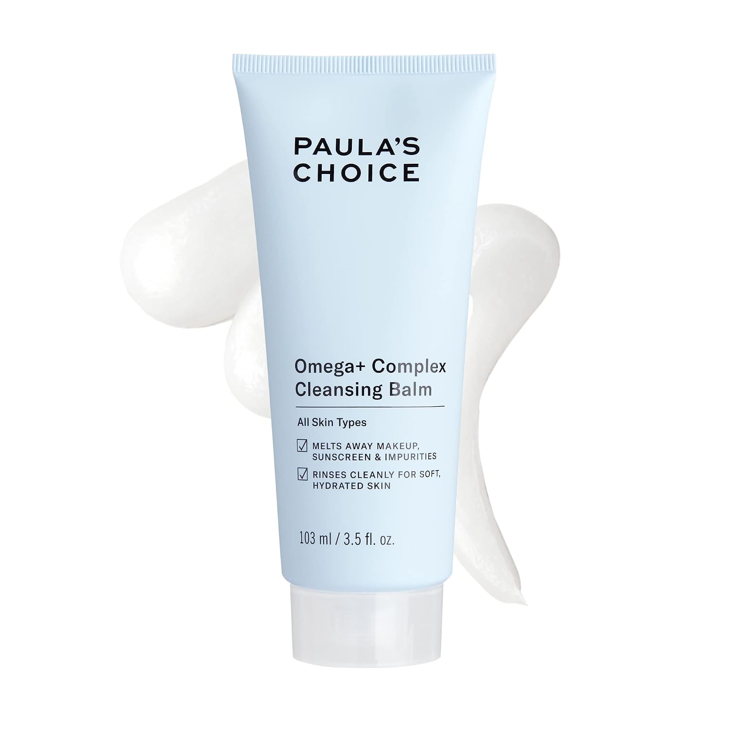 PAULA S CHOICE OMEGA COMPLEX - BÁLSAMO LIMPIADOR FACIAL DE DOBLE LIMPIEZA Y REMOVEDOR DE MAQUILLAJE DIARIO, ADECUADO - 1