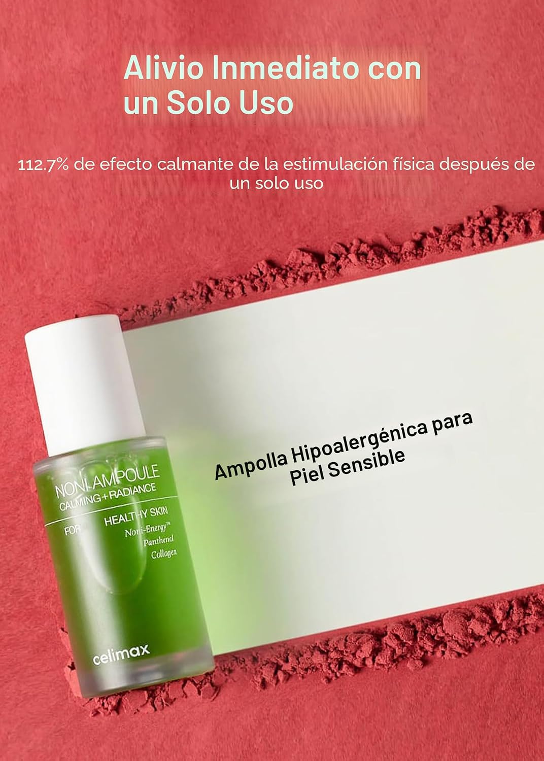 CELIMAX AMPOLLETA DE ENERGÍA NONI 30ML CON EXTRACTO DE NONI, SUERO HIDRATANTE, HIDRATANTE Y CALMANTE PARA MANCHAS OSCURAS - 5
