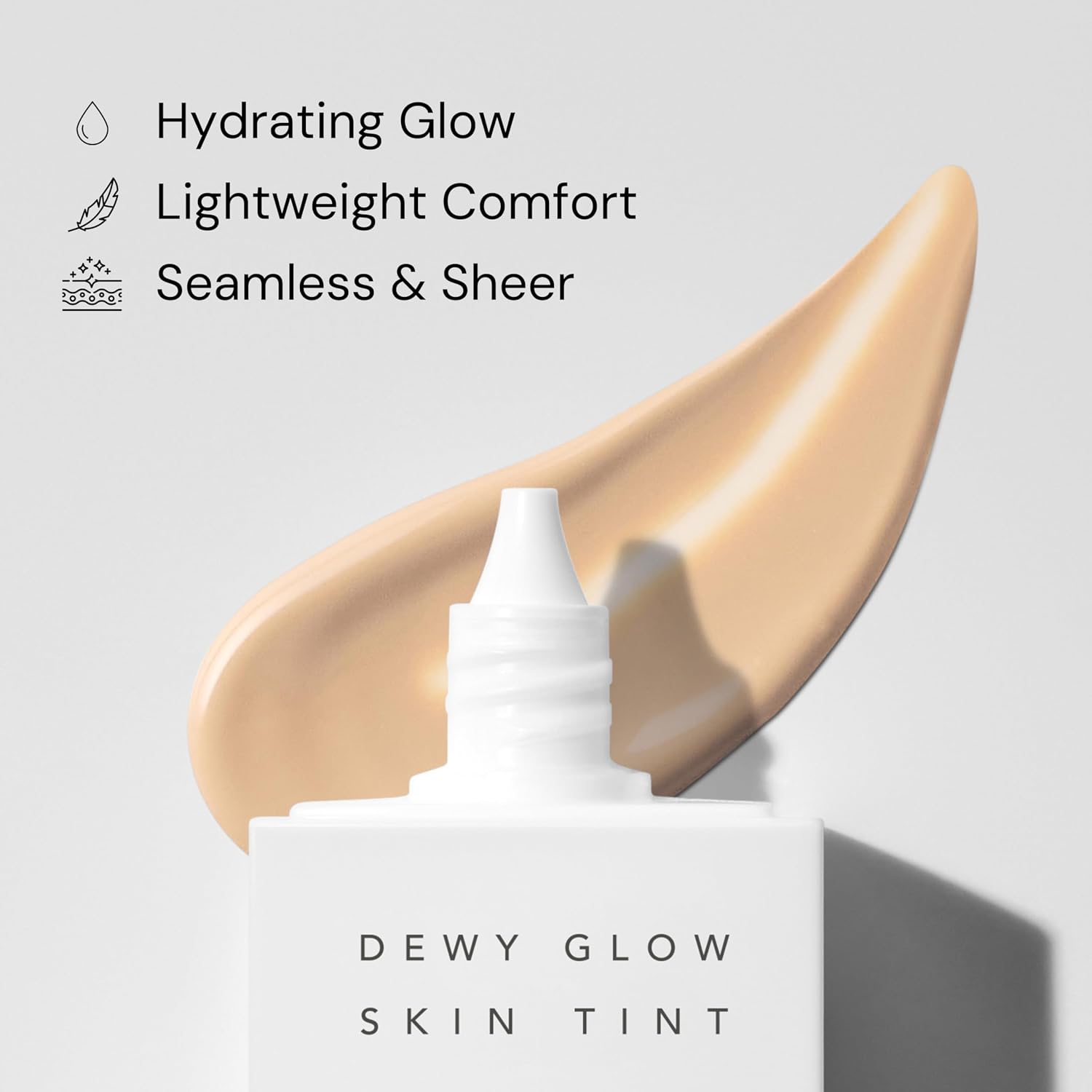 THANK YOU FARMER DEWY BRILLO GLOW SKIN TINT, HIDRATANTE TINTADO DE LARGA DURACIÓN, COBERTURA LIGERA, VITAMINA B3, - 3