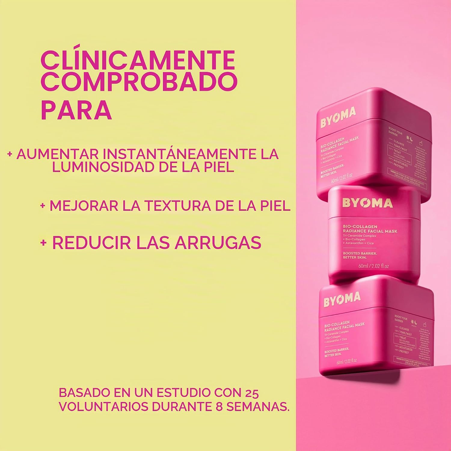 MASCARILLA FACIAL BYOMA BIO-COLLAGEN RADIANCE - 3