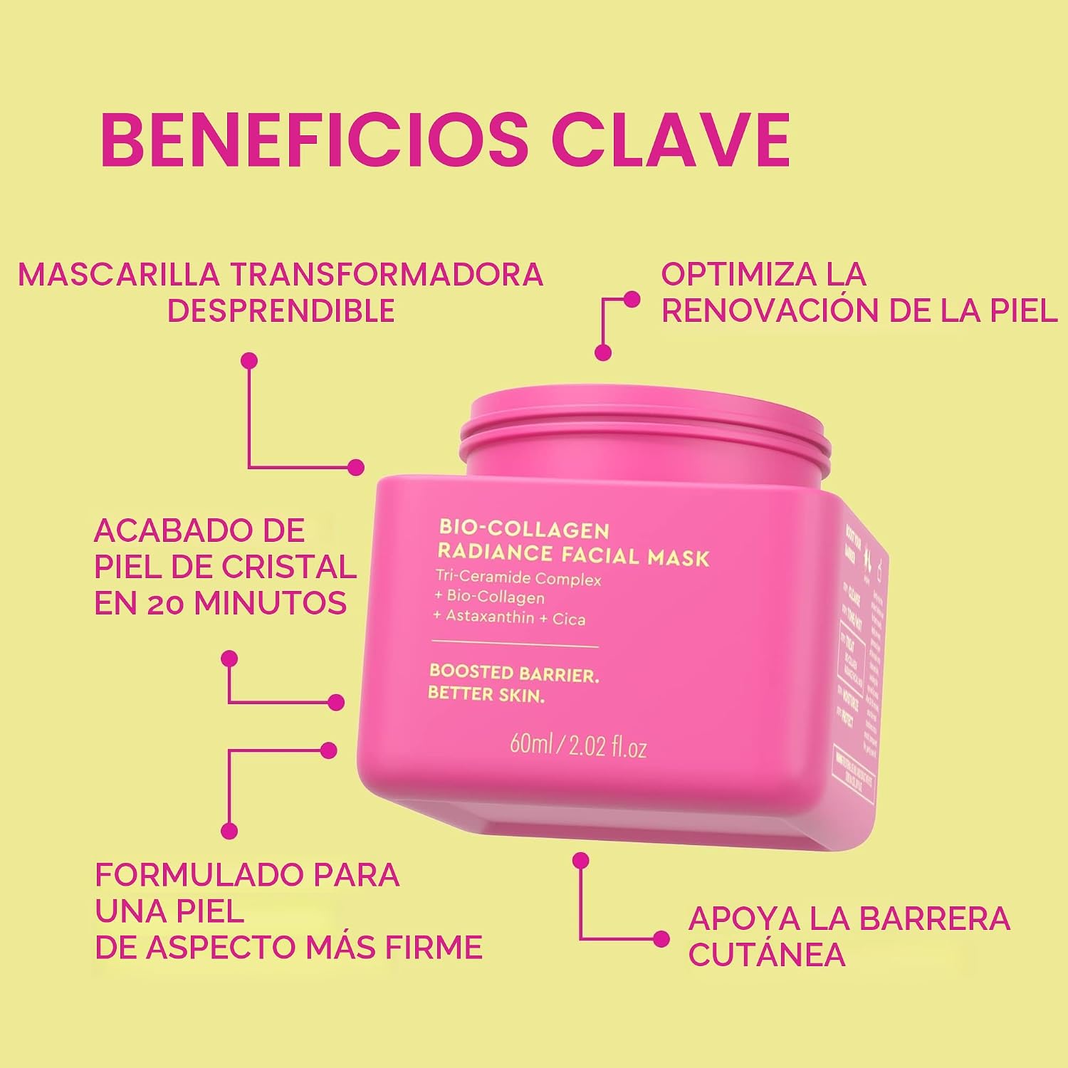 MASCARILLA FACIAL BYOMA BIO-COLLAGEN RADIANCE - 4