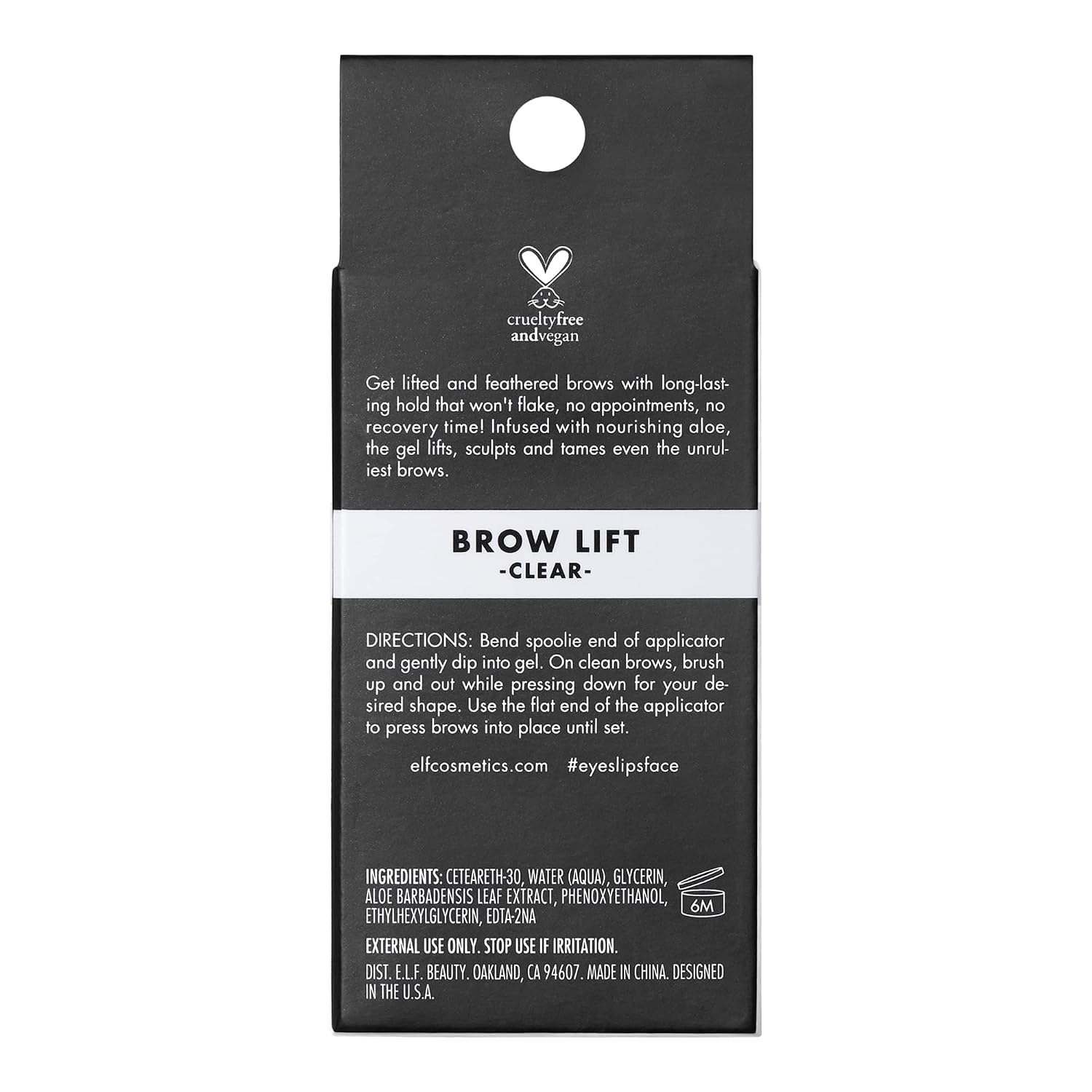 E.L.F. BROW LIFT, CERA TRANSPARENTE PARA DAR FORMA A LAS CEJAS QUE MANTIENE LAS CEJAS EN SU LUGAR, CREA UN ASPECTO ESPONJOSO - 7