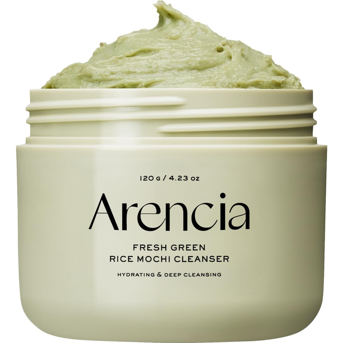 ARENCIA KOREAN RICE MOCHI LIMPIADOR FACIAL LAVADO FACIAL, EXFOLIANTE SUAVE TODO EN UNO PARA LIMPIEZA PROFUNDA, HIDRATACIÓN, - 1