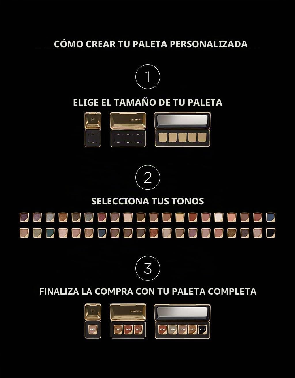 HOURGLASS PALETA DE SOMBRAS RECARGABLE CURATOR THREE PAN - 2
