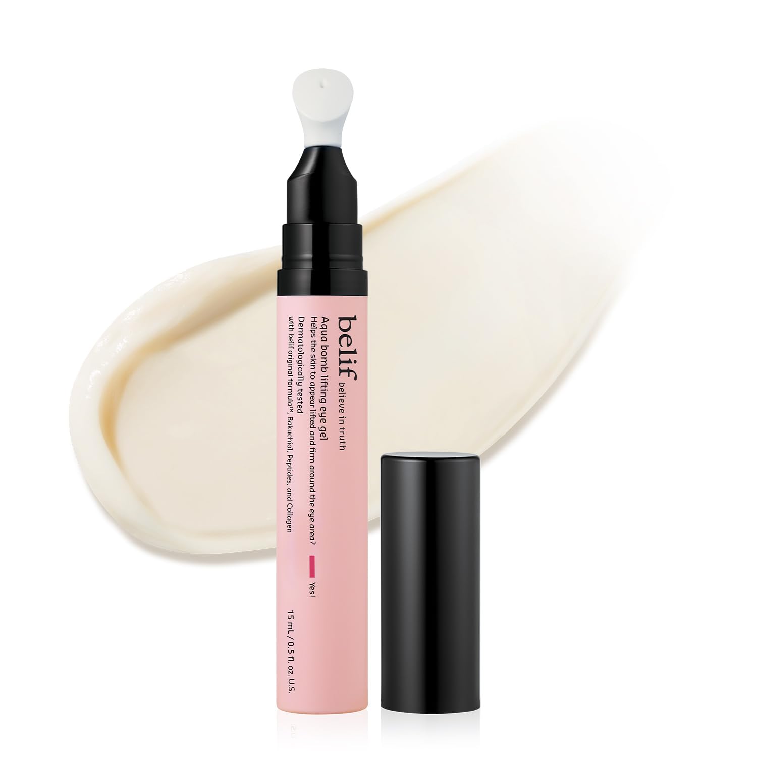 BELIF SUERO REAFIRMANTE PARA OJOS CON RETINOL AQUA BOMB LIFTING EYE GEL CON COLÁGENO Y BAKUCHIOL PARA HINCHAZÓN, LÍNEAS - 1