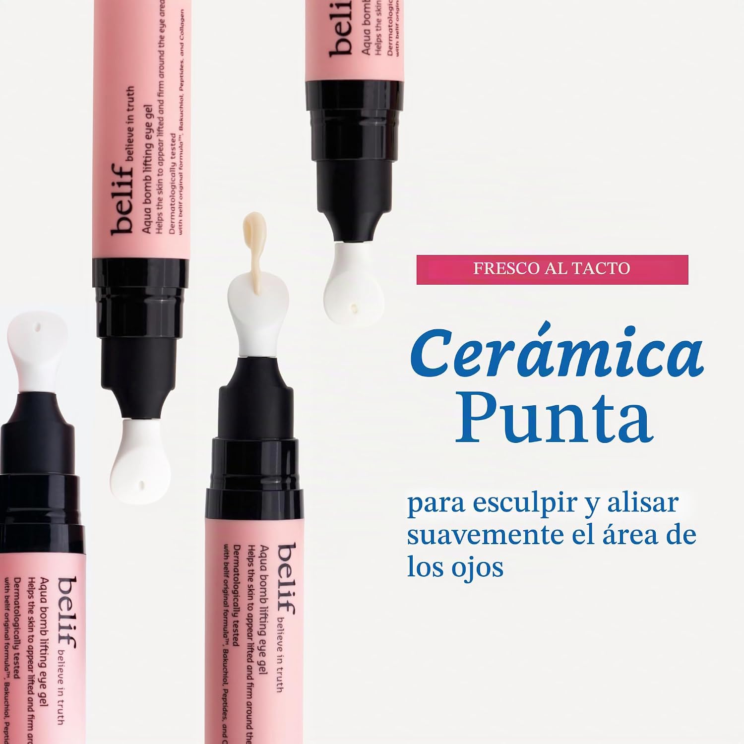 BELIF SUERO REAFIRMANTE PARA OJOS CON RETINOL AQUA BOMB LIFTING EYE GEL CON COLÁGENO Y BAKUCHIOL PARA HINCHAZÓN, LÍNEAS - 7