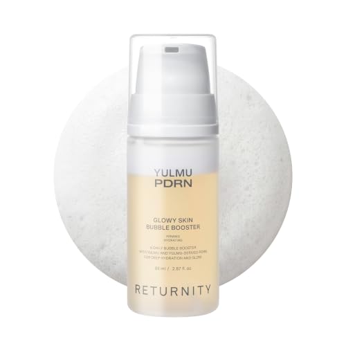 RETURNITY YULMU PDRN GLOWY SKIN BUBBLE BOOSTER, SUERO DE DOBLE CAPA PARA RESPLANDOR E HIDRATACIÓN, SIN PERFUME, 2.87 ONZAS - 7