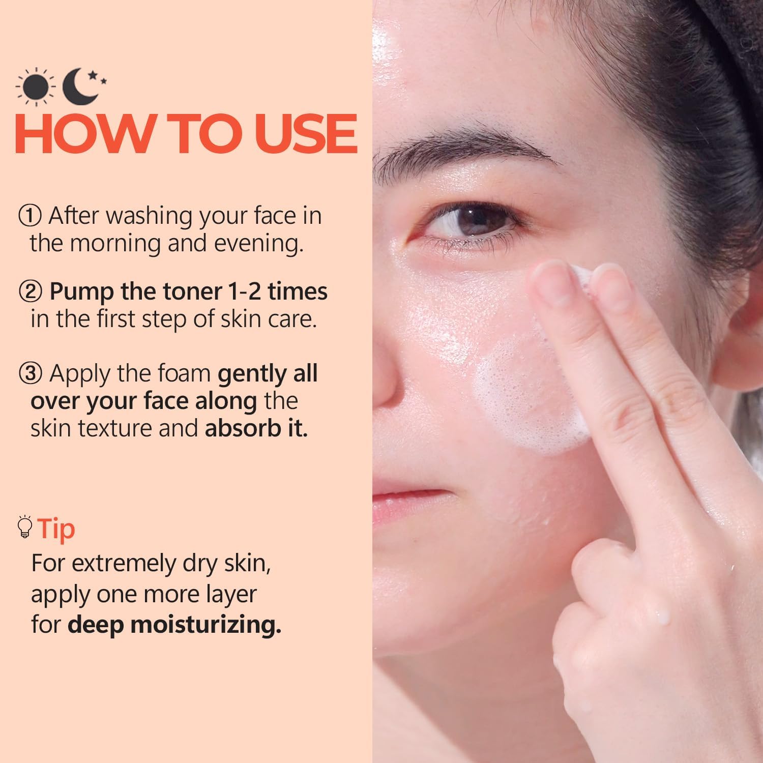 RICE BRILLO GLOW BUBBLE TÓNICO FACIAL 5.07 FL OZ TÓNICO LECHOSO PARA PIELES SENSIBLES Y SECAS, CON NIACINAMIDA Y EXTRACTO - 6